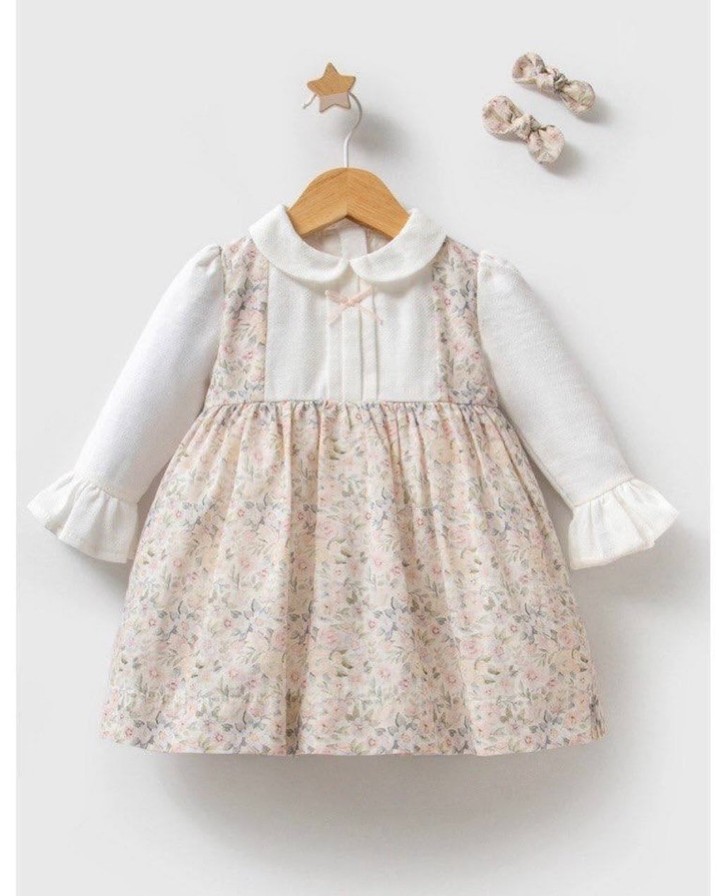 Floral Print Dress with Headband