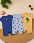 Popsicle Graphic 3-Piece Romper Set (12 months)