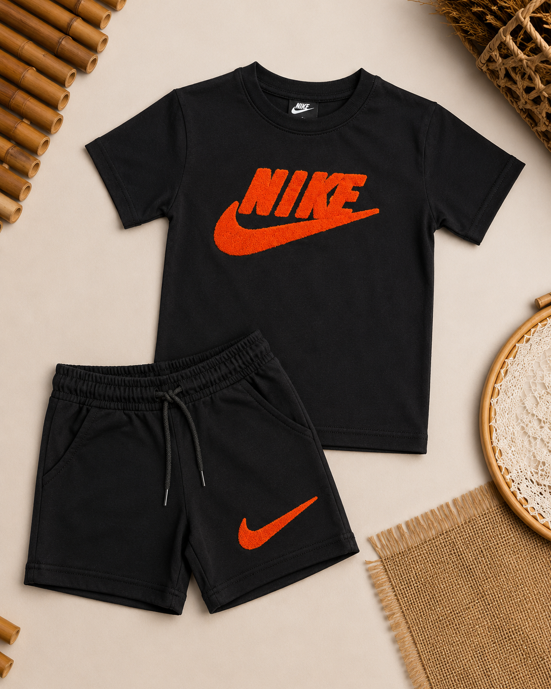 Nike Summer Set- Black (3-10 years)