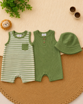 2-Piece Romper Set with Hat (3 months)