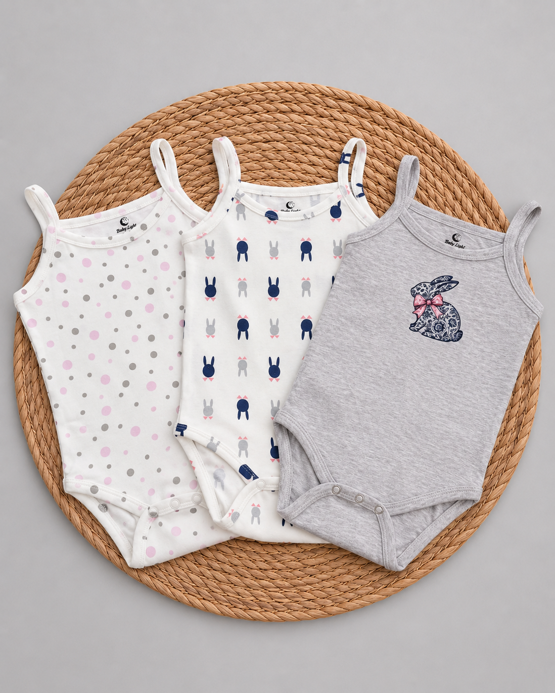 3-pcs Bodysuit Set (36 months)