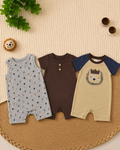 Lion 3-Piece Romper Set (3 up to 18 months)