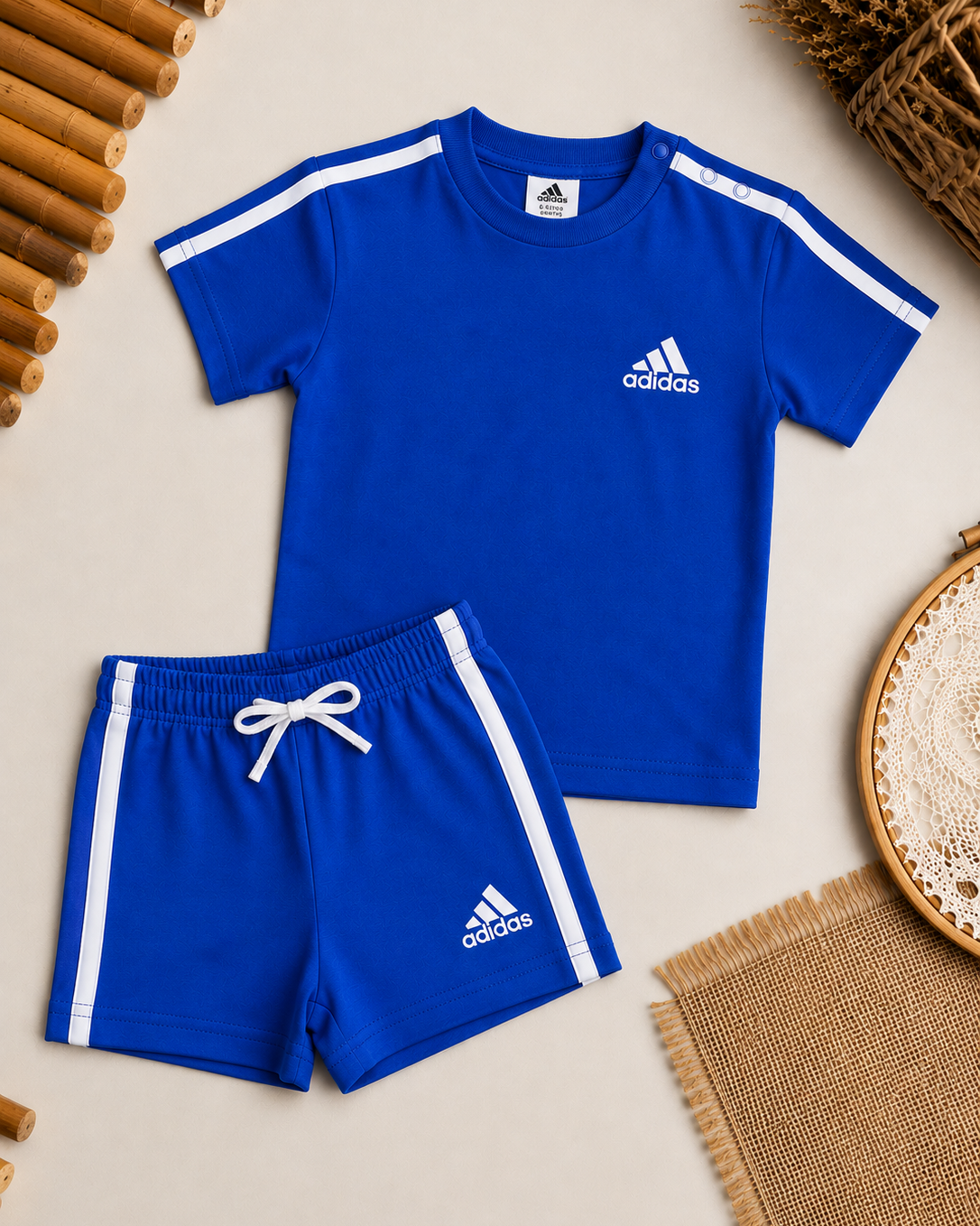 Adidas Basic Set- Cobalt Blue (2-8 years)