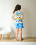 Daisy Duck Short Set-Purple (5-6 years)