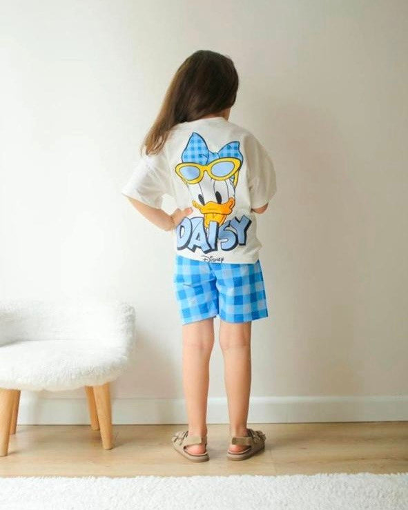 Daisy Duck Short Set-Purple (5-6 years)