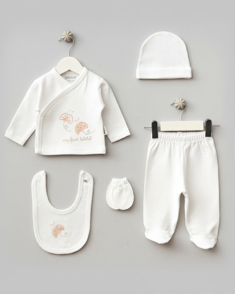 Newborn Cotton Set  5-pcs Ladybug