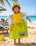 Bubble Hooded Poncho Towel