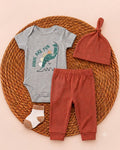 4-Piece Summer Set -Funny Dino (3 up to 9 months)