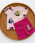 2-Piece Cotton T-Shirt & Pink Short (3 up to 18 months)