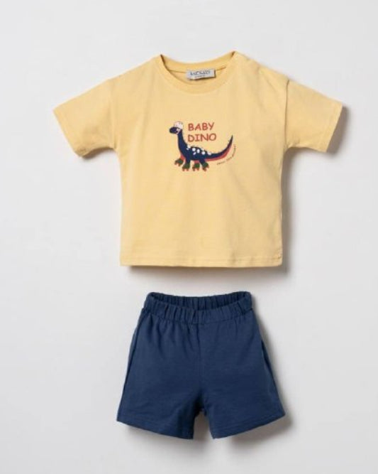 Baby Dino Short Set (6 months-3 years)