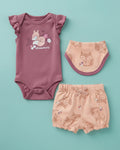 3-Piece Summer Set - Fox (3 up to 12 months)