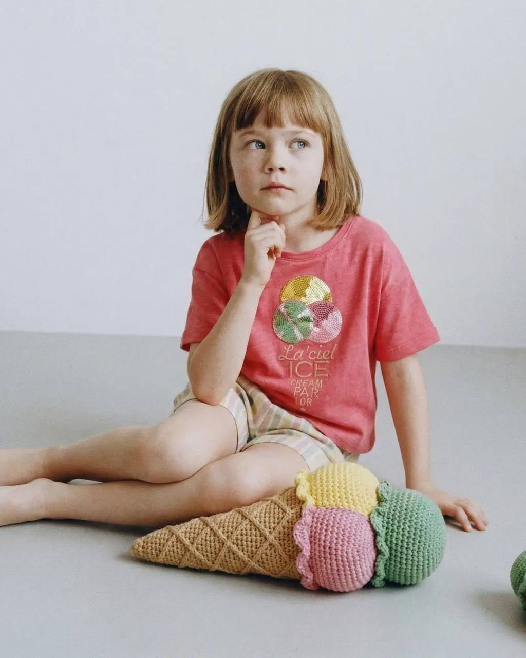 La'ciel Ice Cream  Shorts Set ( 2-7 years)