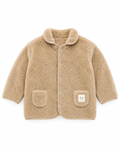 Baby Beige Teddy Fleece Jacket (12-18 months)