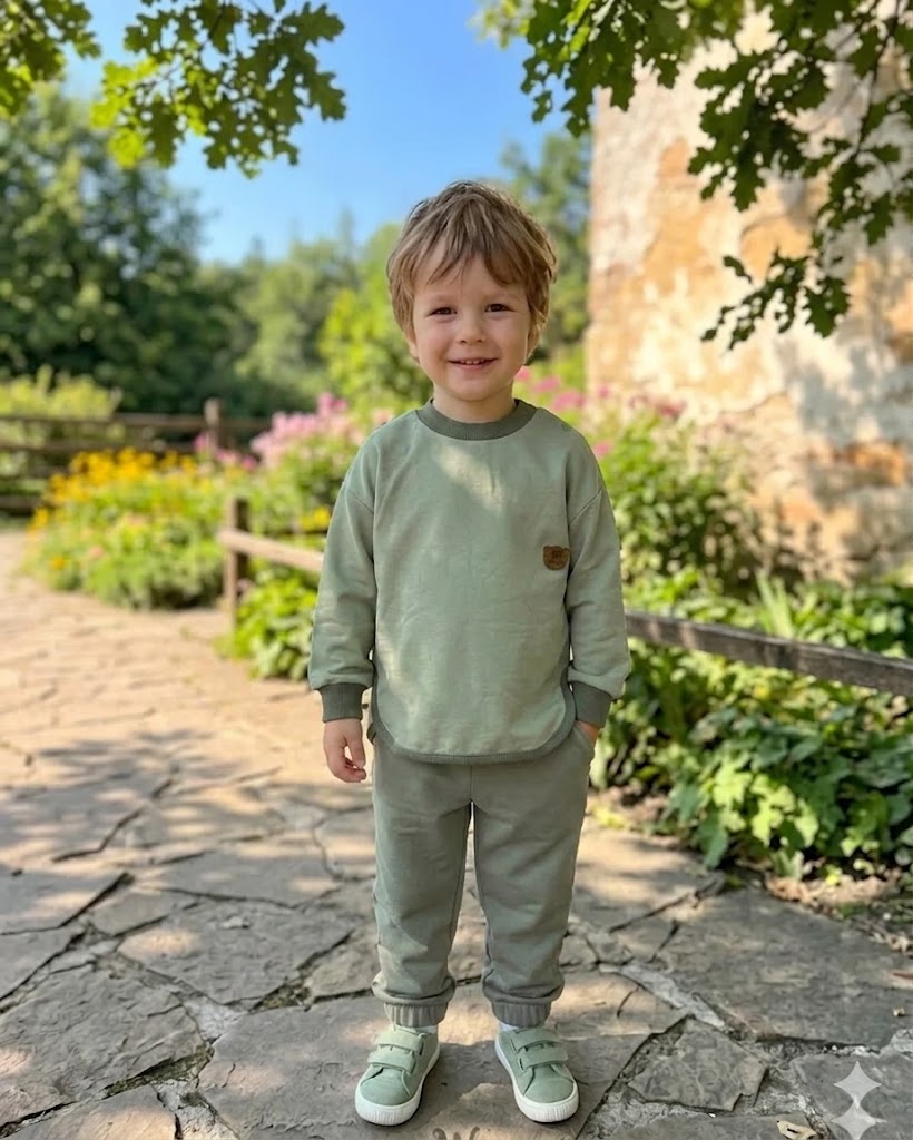 2-Piece  Cotton Comfort Suit (2-5 Years)