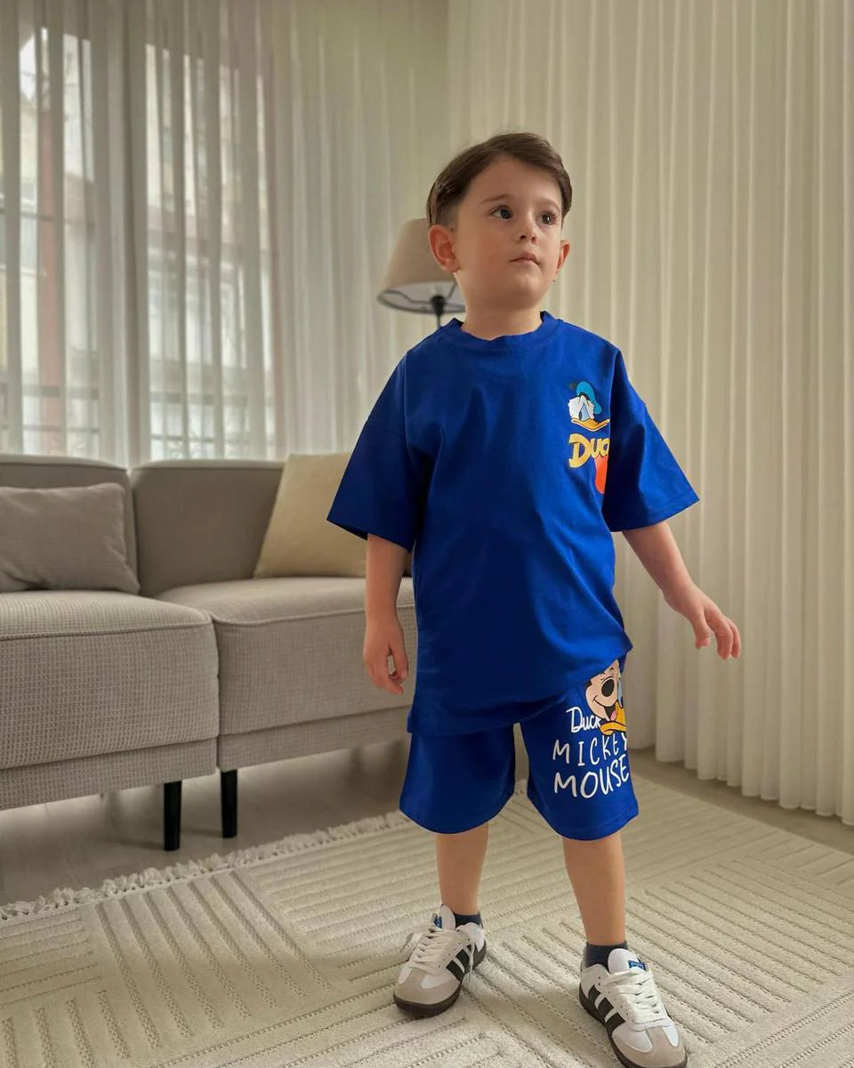 Donald Duck Cotton Short Set