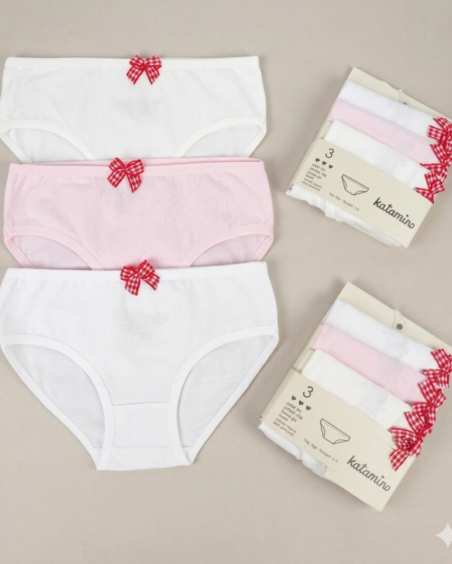 3 briefs Set for girls