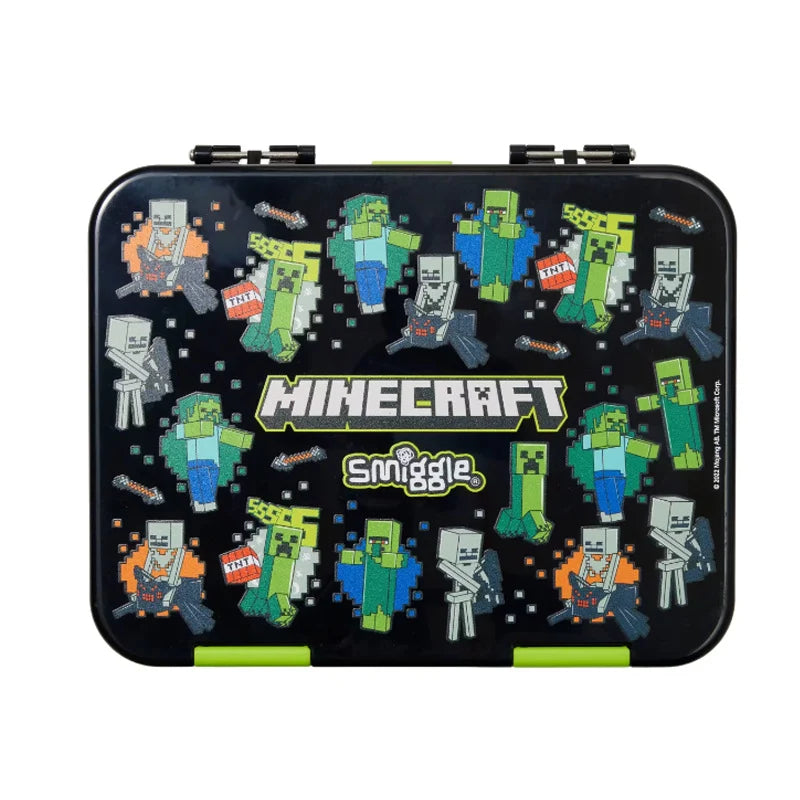 Smiggle Lunch Box - Mine-Craft| 21x15x4.5