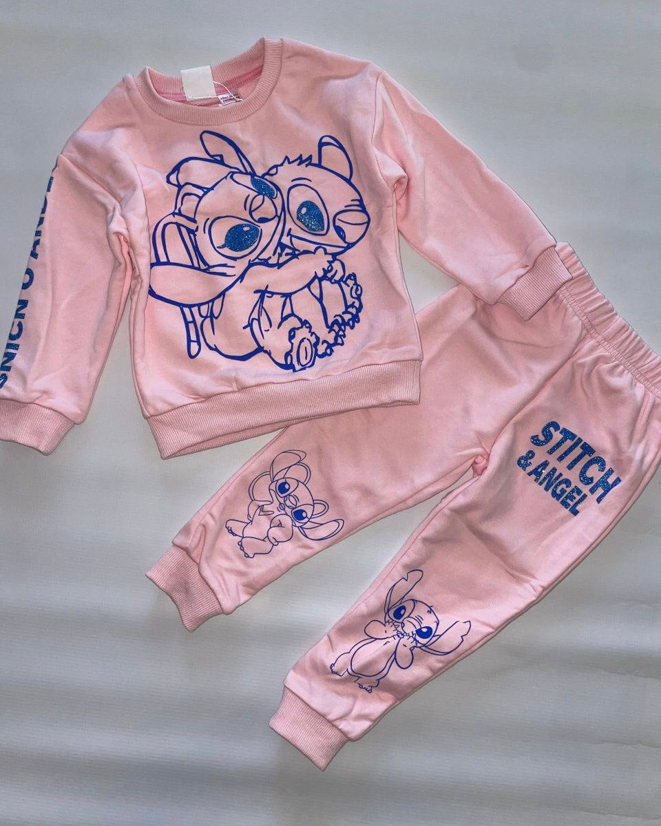 Girl Cotton Tracksuit