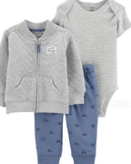 3-pcs cotton jacket set