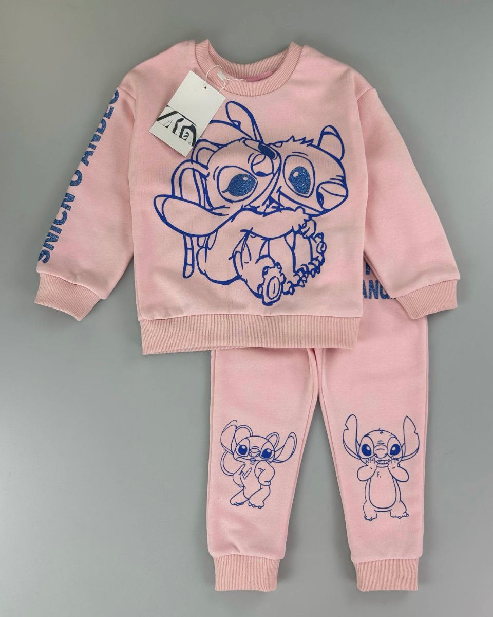 Girl Cotton Tracksuit