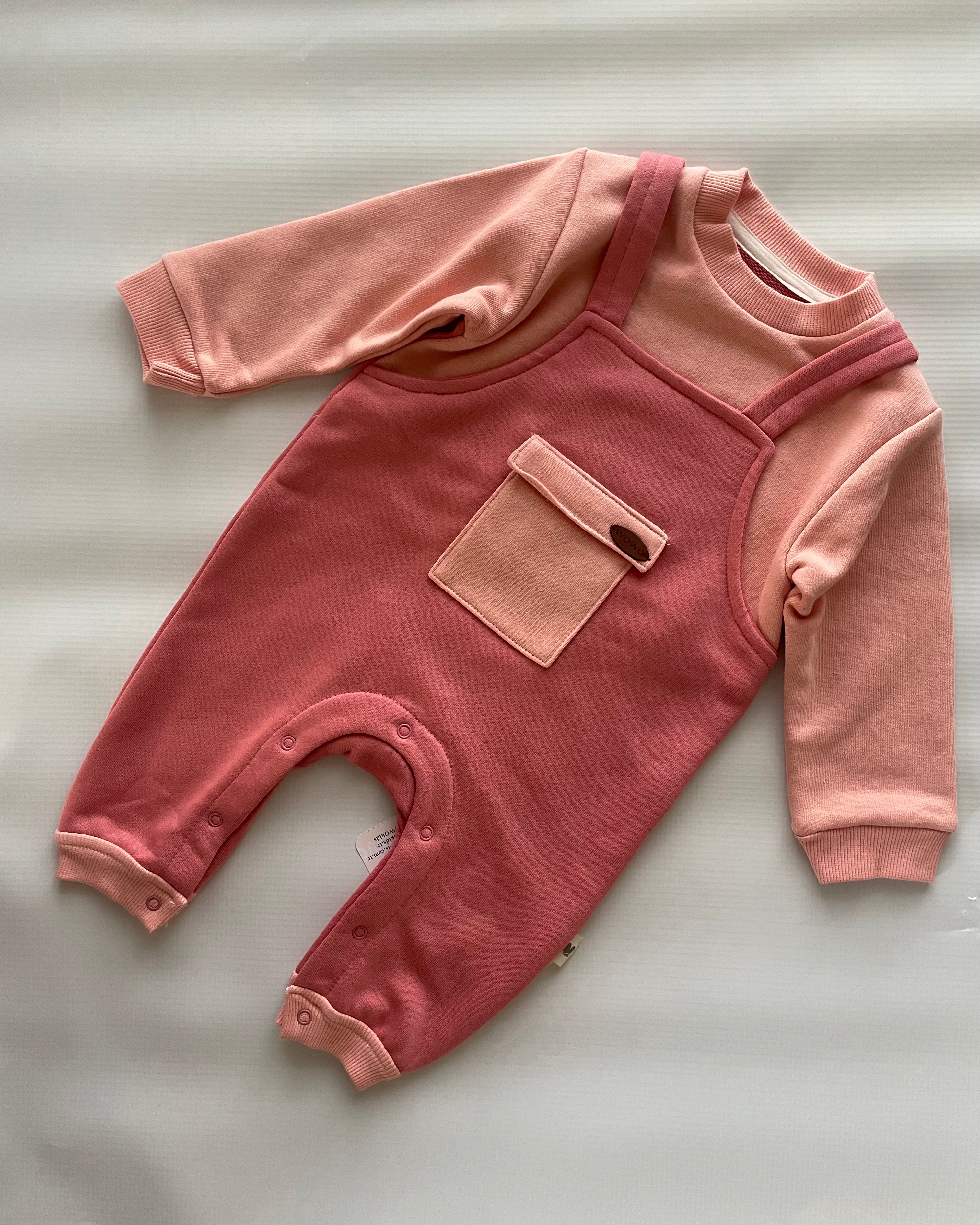 One Piece Cotton Salopette