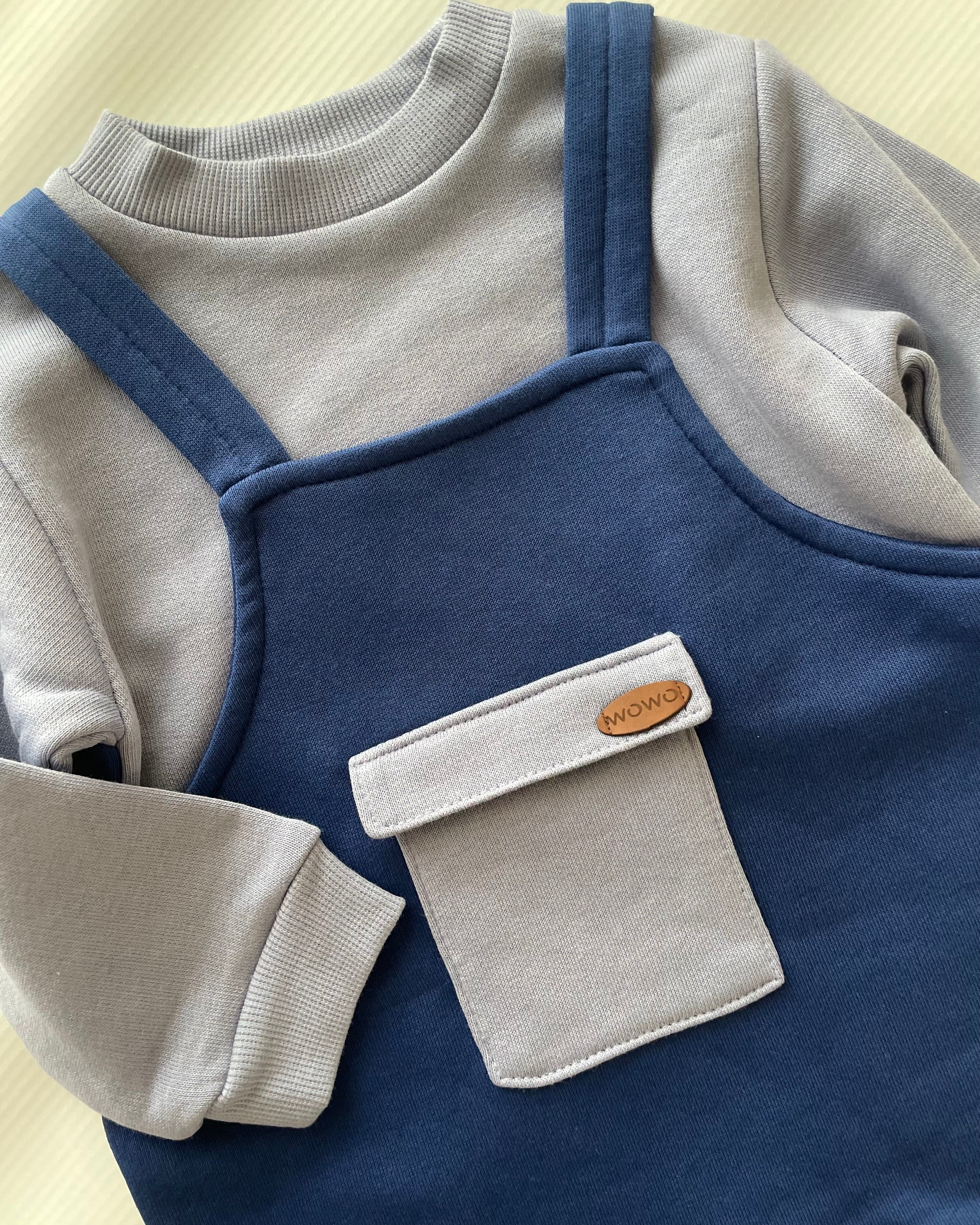One Piece Cotton Salopette