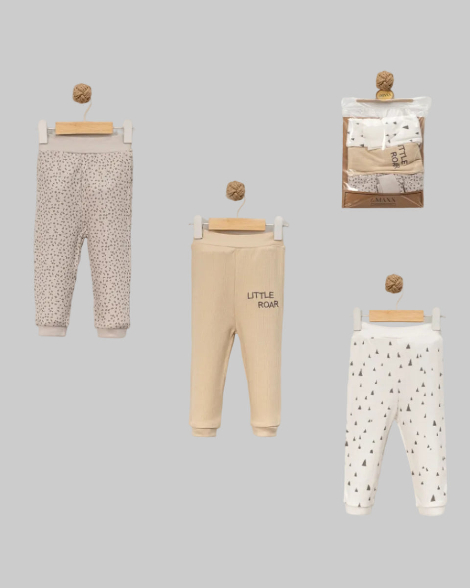 Baby Unisex  3-Piece pants Set