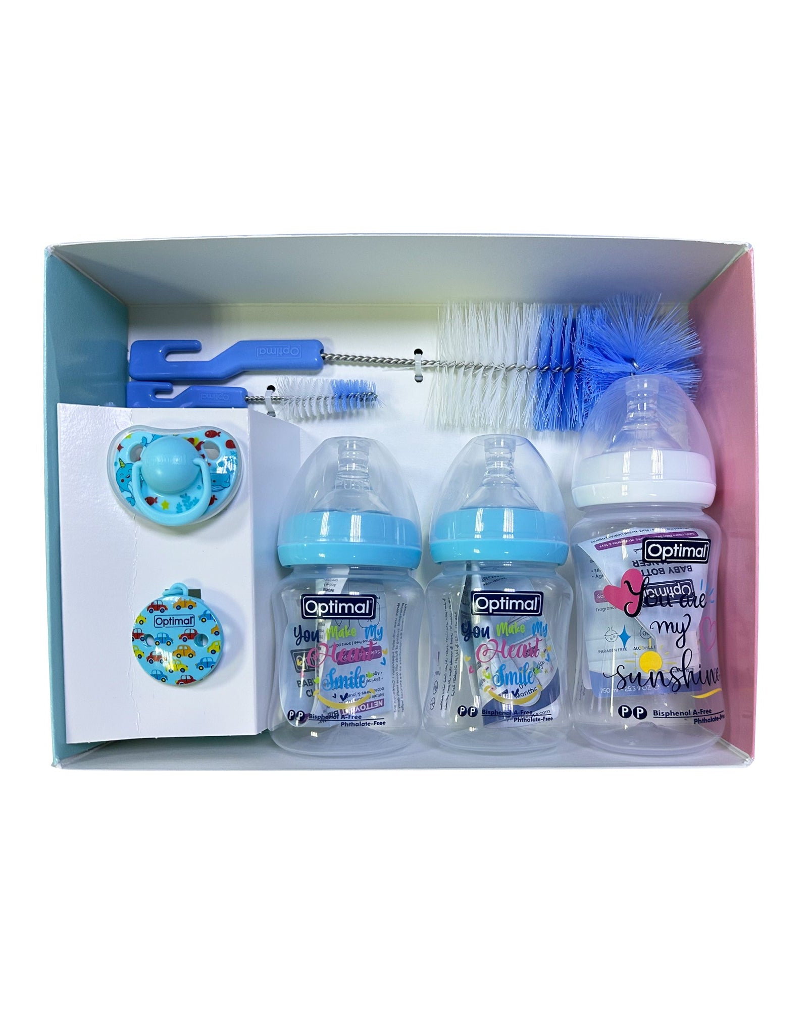 Baby bottles set(o+)