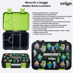 Smiggle Lunch Box - Mine-Craft| 21x15x4.5