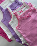 1-piece Baby Girls’ Cotton Ribbed Tank Bodysuit (3 up to 9 months)