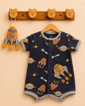 Space  One-Piece Cotton Romper