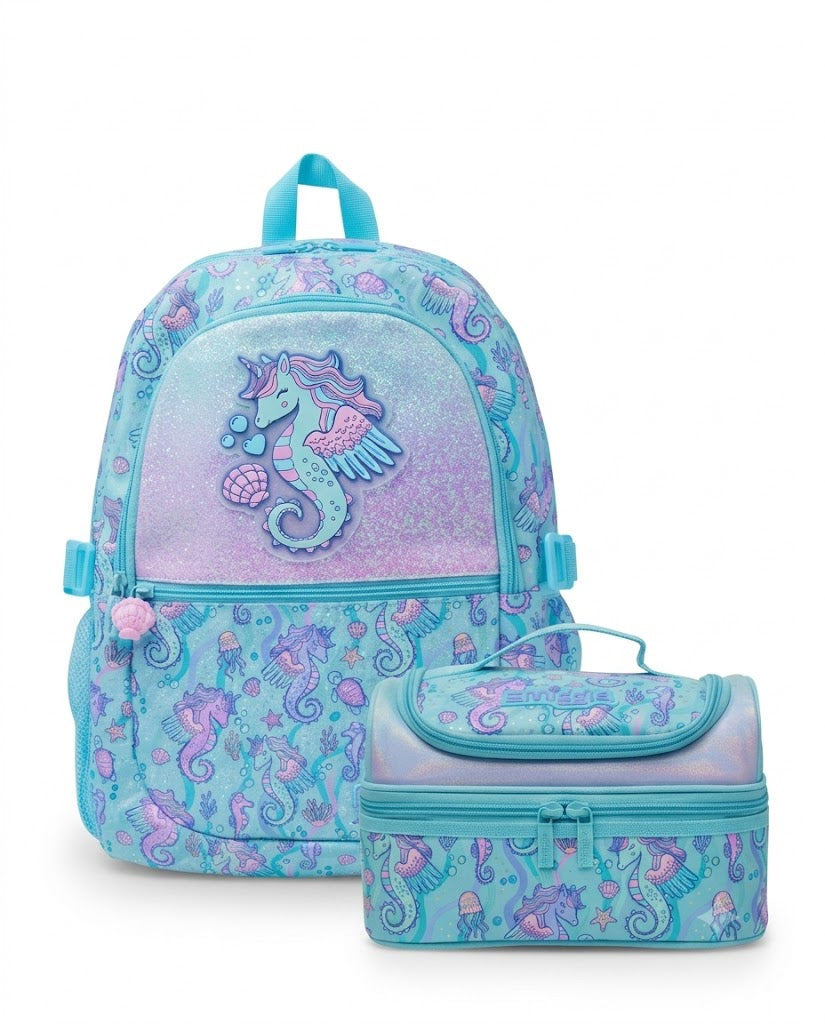 Smiggle Unicorn  2-Piece School Bag Set | G1-G4 | 42cm