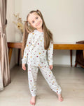 Bloosm Patterned Cotton Pyjama Set (2-8 years)