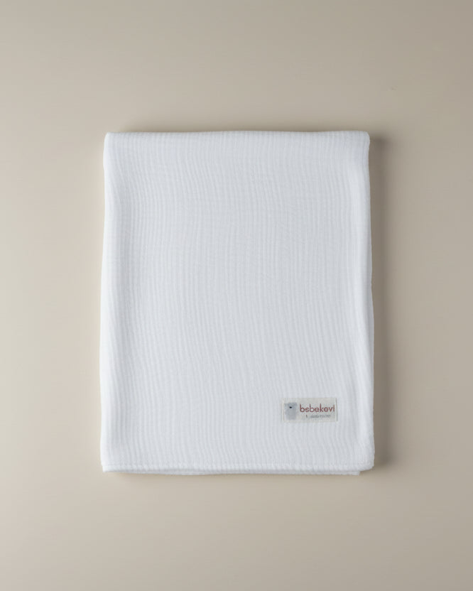 Muslin Baby Blankets-White