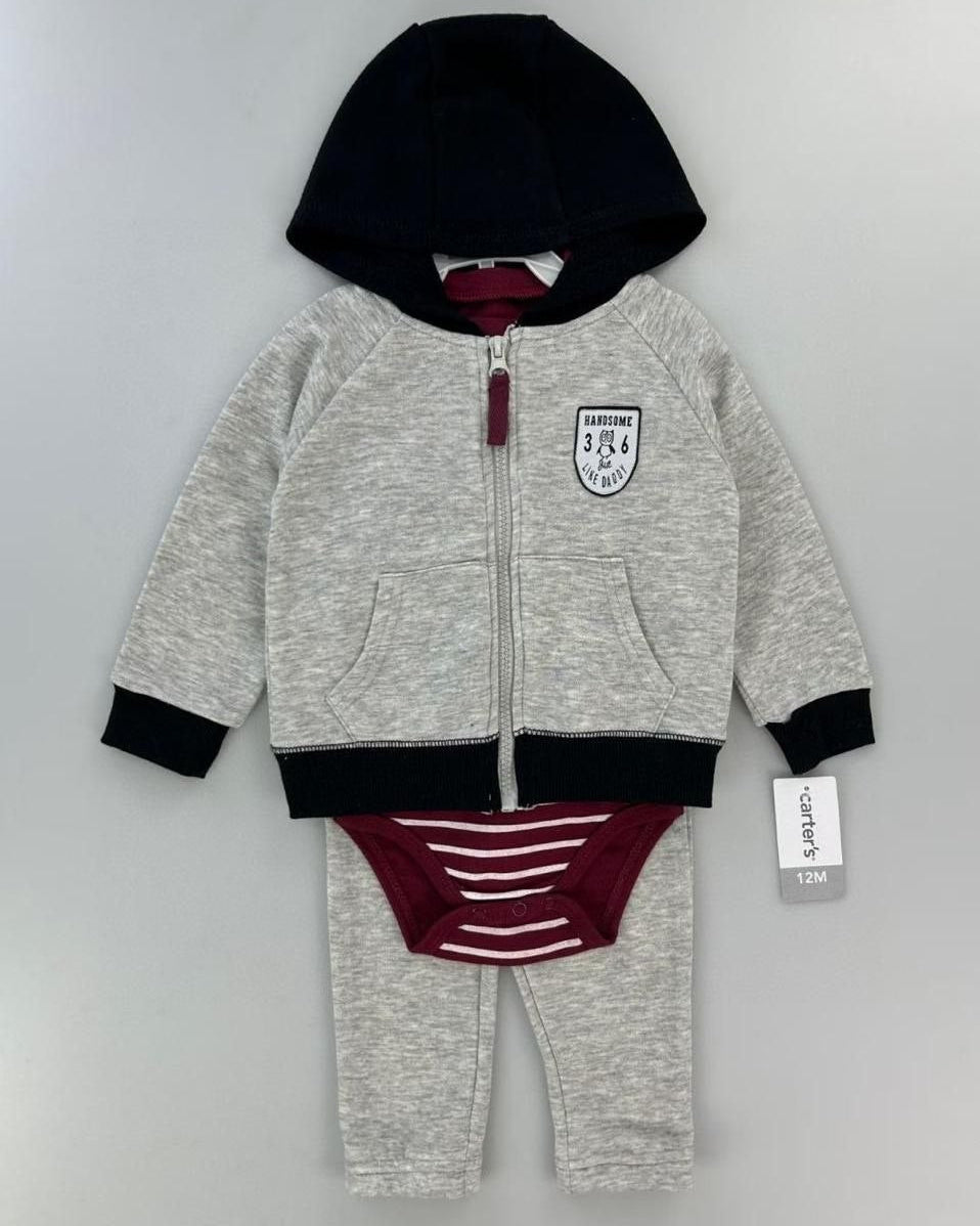 3-Piece Cotton Jacket set
