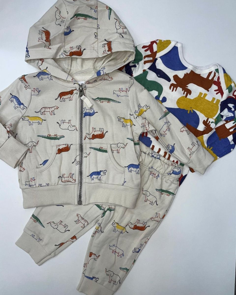 3-Piece Cotton Jacket set