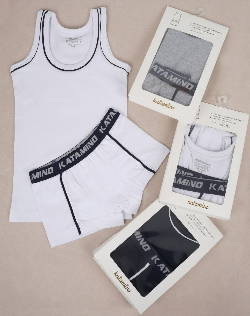 Set of Vest and Boxer for Boys