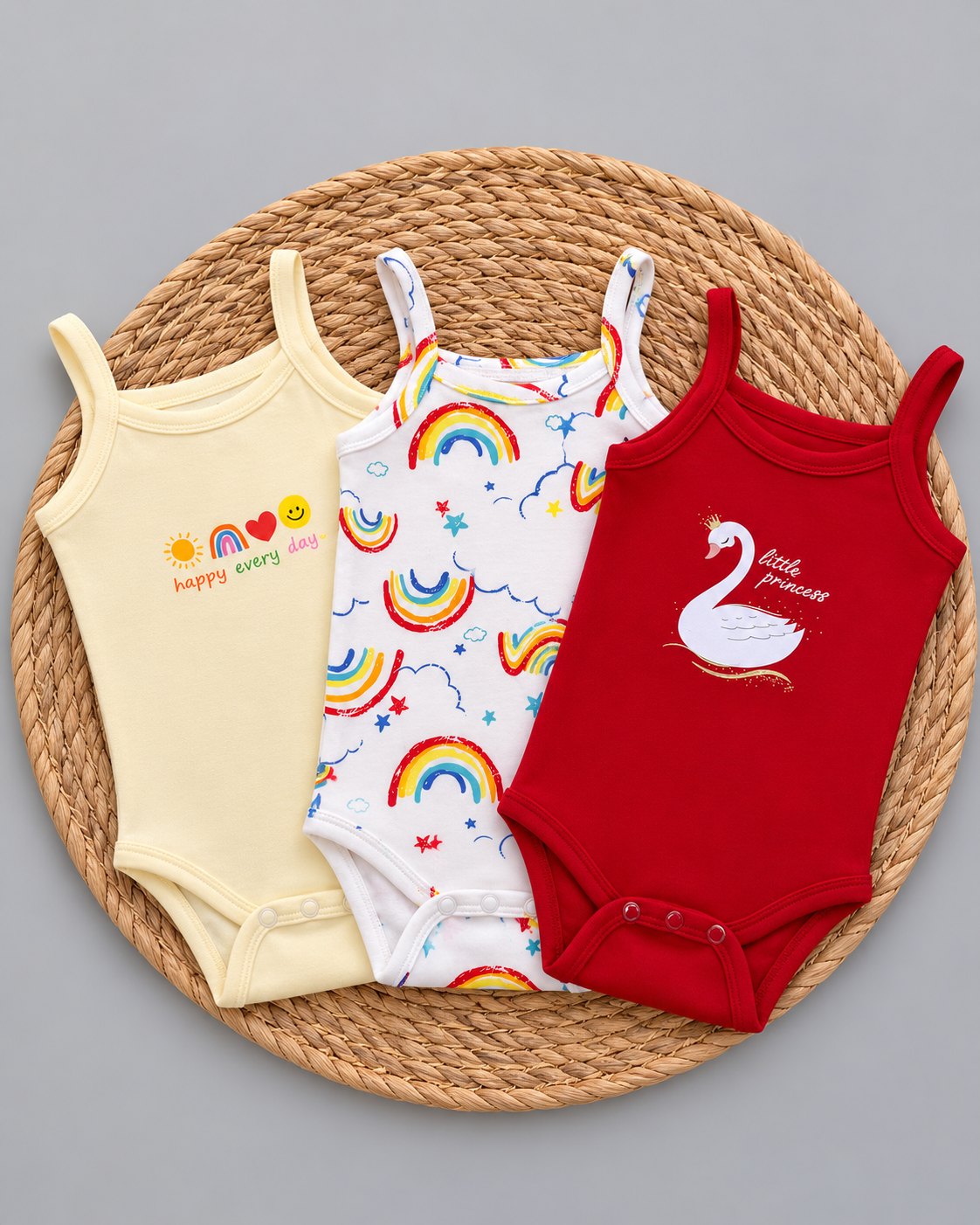 3-pcs Bodysuit Set (18 months)