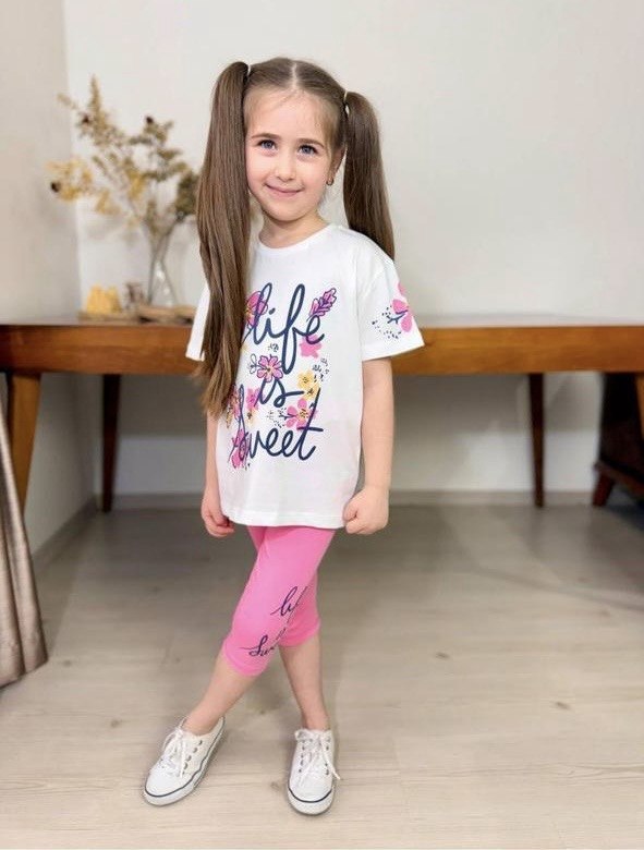 Best Life Girl Short Set