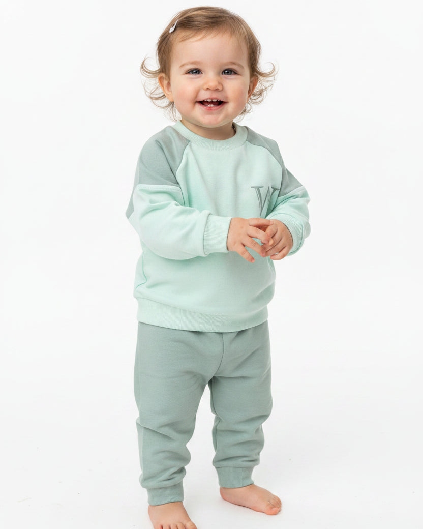 W-Green Cotton Set (6-24 months)
