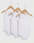 3-pcs Pack Sleeveless Bodysuits (3-36 months)