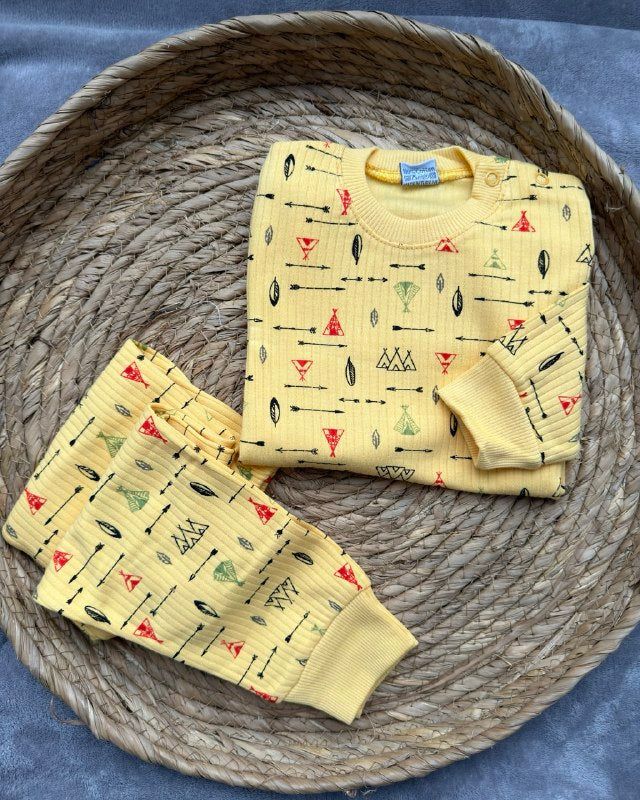 Forest Camp Unisex Cotton Pyjama Set (1-2-3 Years)