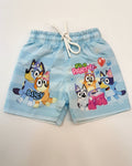 Bluey Swimsuit Short  (2-8 years)