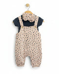 3-Piece Polka Dot Salopette & Headband Set(9 months)