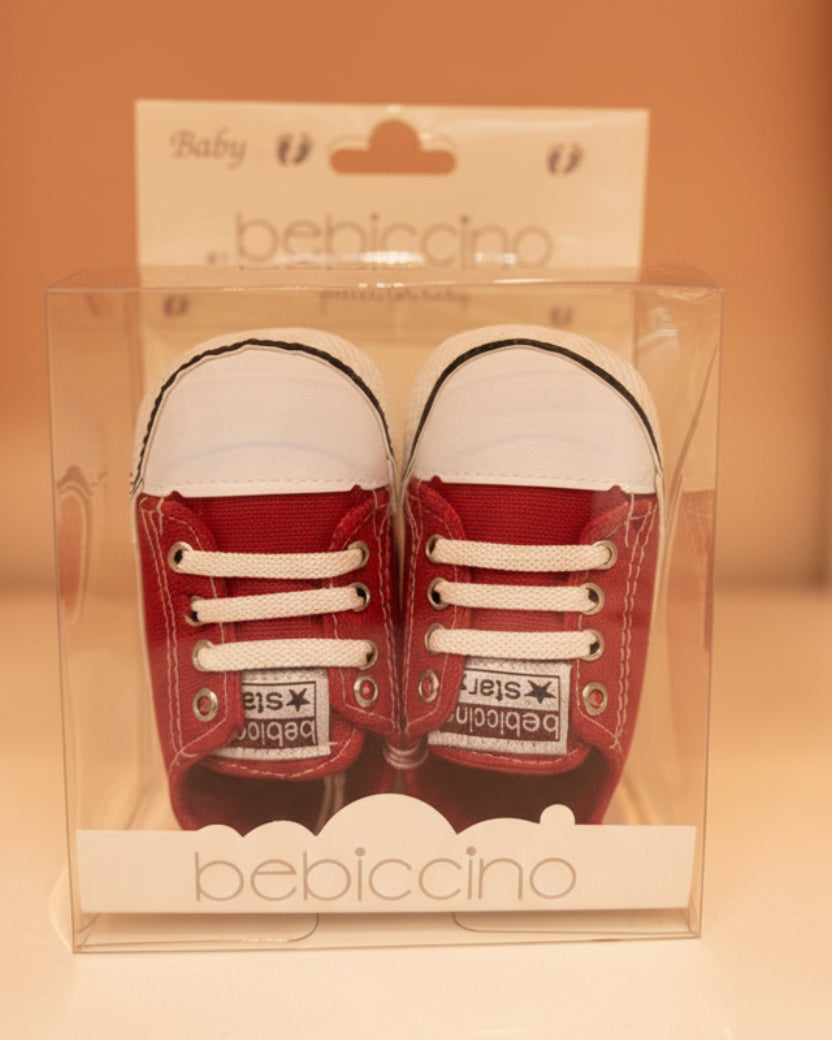 Unisex Baby Infant First Walkers Canvas Shoes (size 18 and 19)