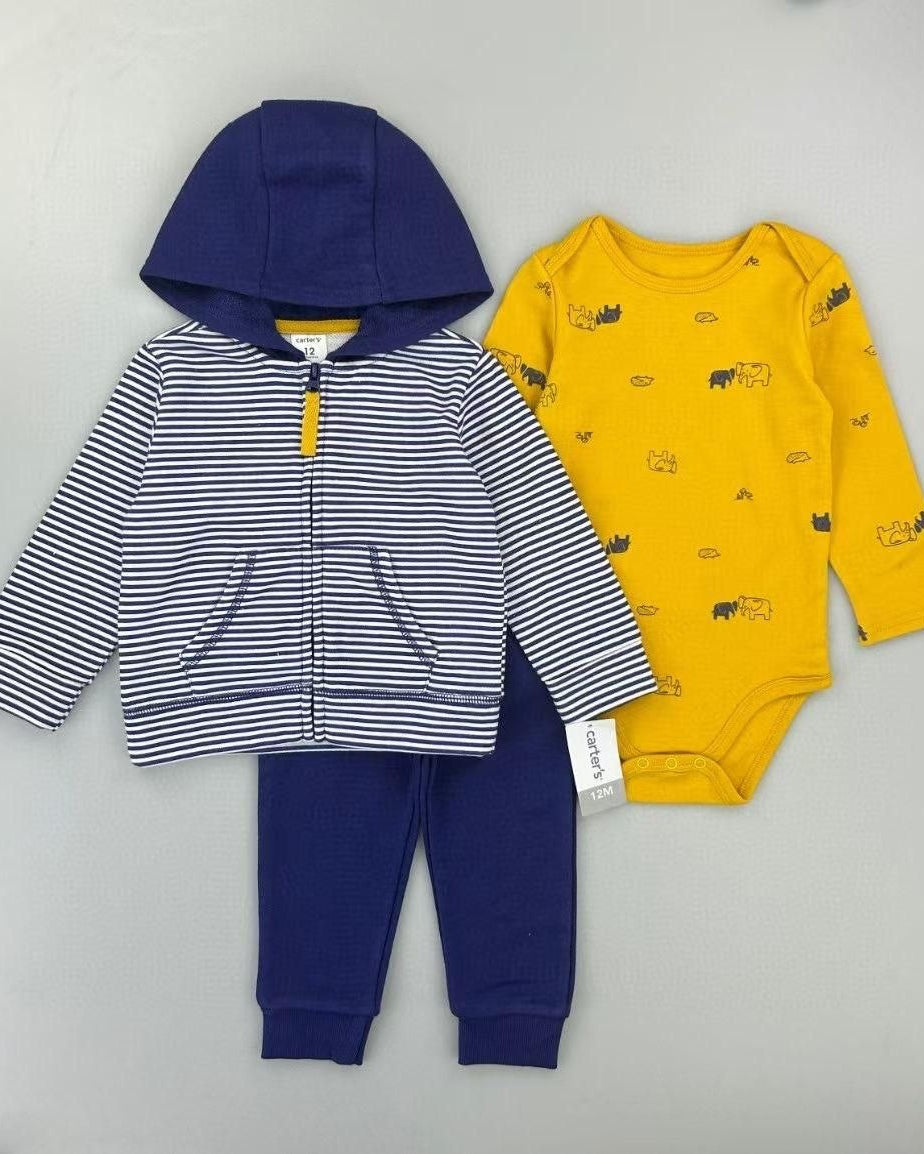 3-Piece Cotton Jacket set