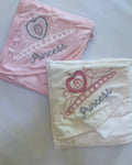 Princess Towel Set With loofah