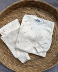 Moon and Stars Unisex Cotton Pyjama Set (1-2-3 Years)