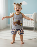 Happy Cat 2-pieces Short Set