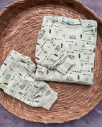 Forest Camp Unisex Cotton Pyjama Set (1-2-3 Years)